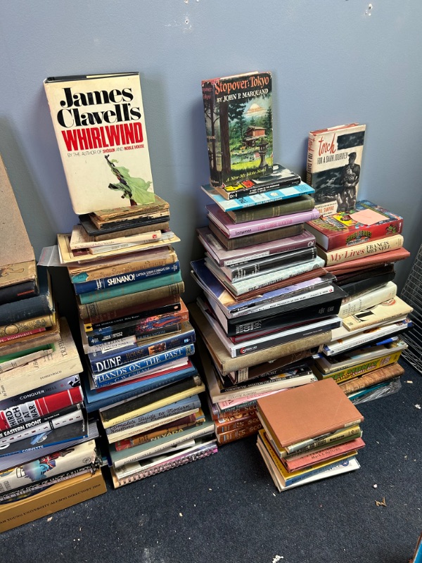 Photo 7 of Over Vintage 500 books Bring a big truck! look at  lots of pictures 