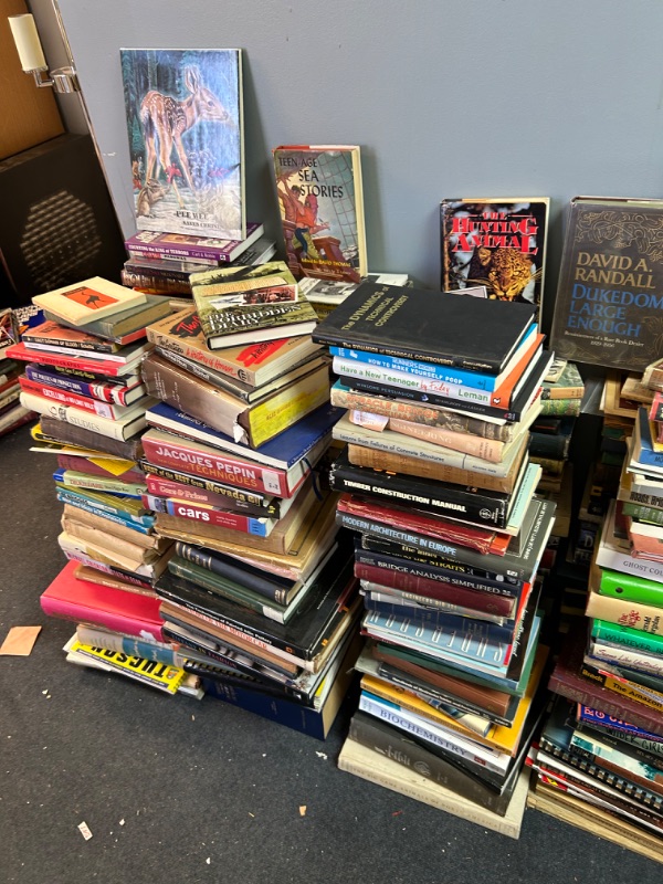 Photo 3 of Over Vintage 500 books Bring a big truck! look at  lots of pictures 