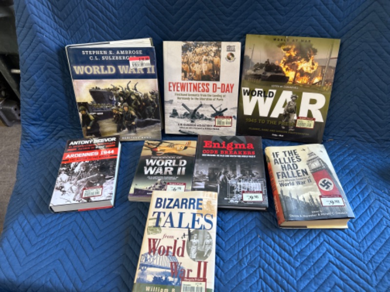 Photo 1 of 8 books about WWII World War 2 