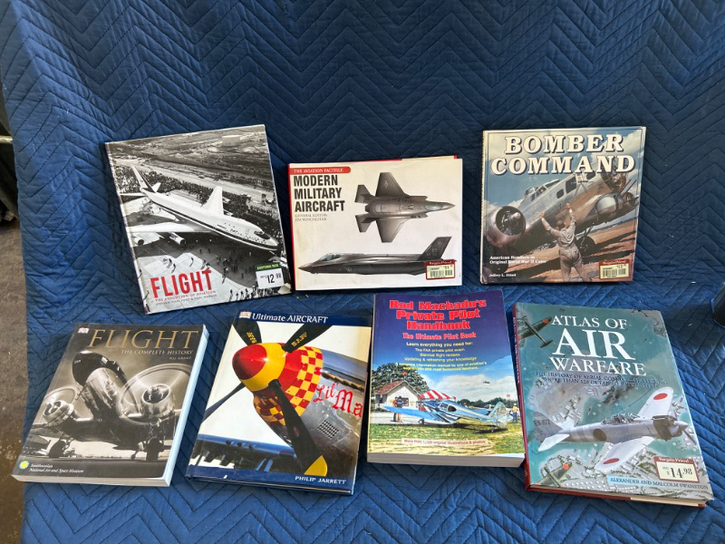 Photo 1 of 7 Large books about airplanes 