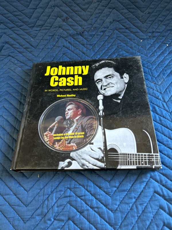 Photo 1 of Johnny Cash book with CD