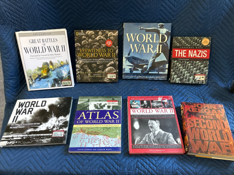 Photo 1 of 8 books about WWII World War 2 