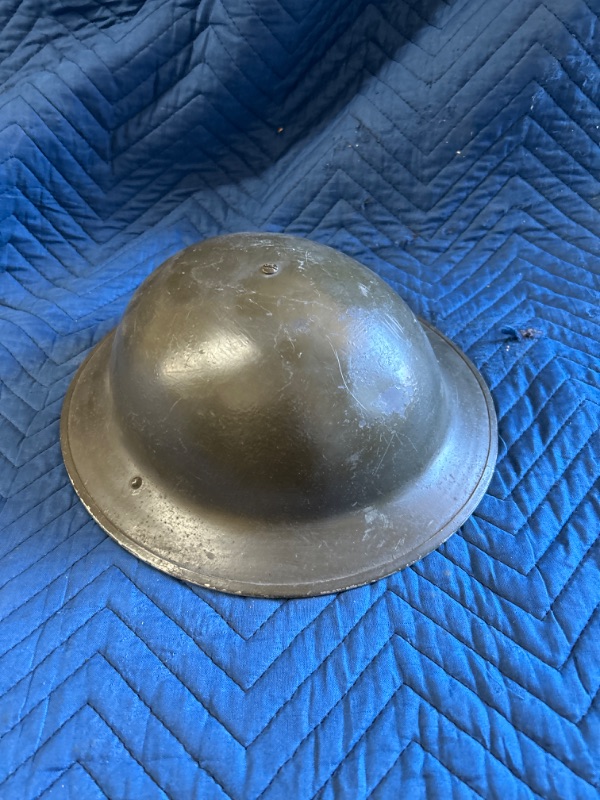 Photo 1 of World War I vintage doughboy helmet 