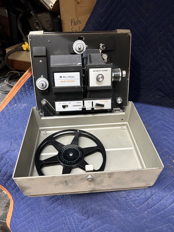 Photo 1 of Bell and Howell 8mm projector untested dusty as found 