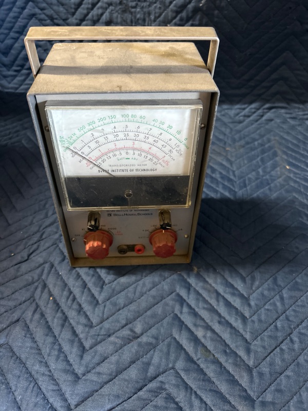 Photo 1 of Bell Howell DeVry tester untested dusty as found 