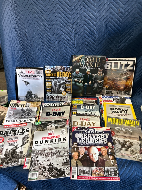 Photo 1 of 19 Books/magazines about WWII 