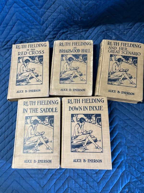 Photo 1 of Set of 5 Ruth Fielding vintage  books 