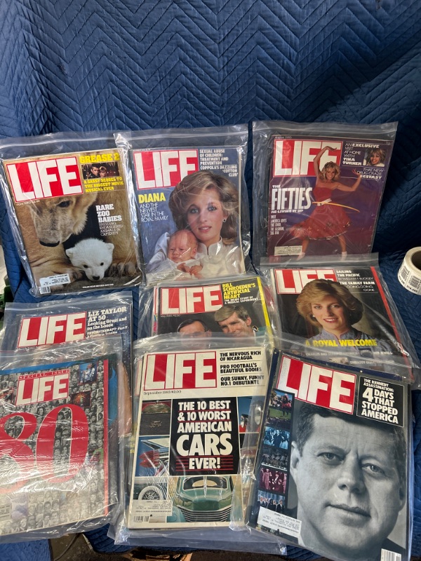 Photo 1 of 17 Life magazines from 1980's 