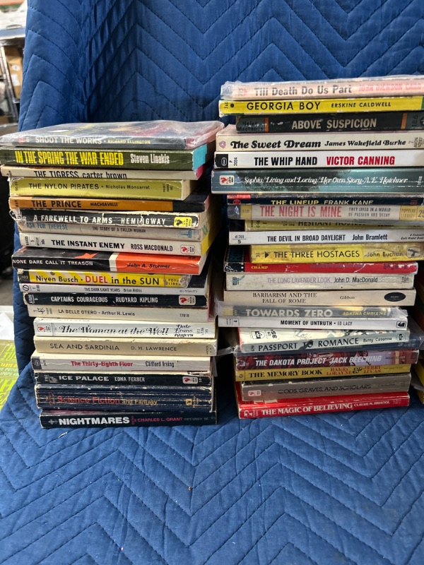 Photo 3 of Big lot of vintage paperback books 