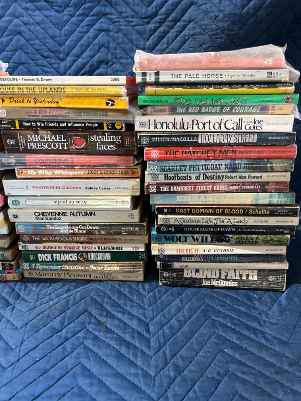 Photo 2 of Big lot of vintage paperback books 