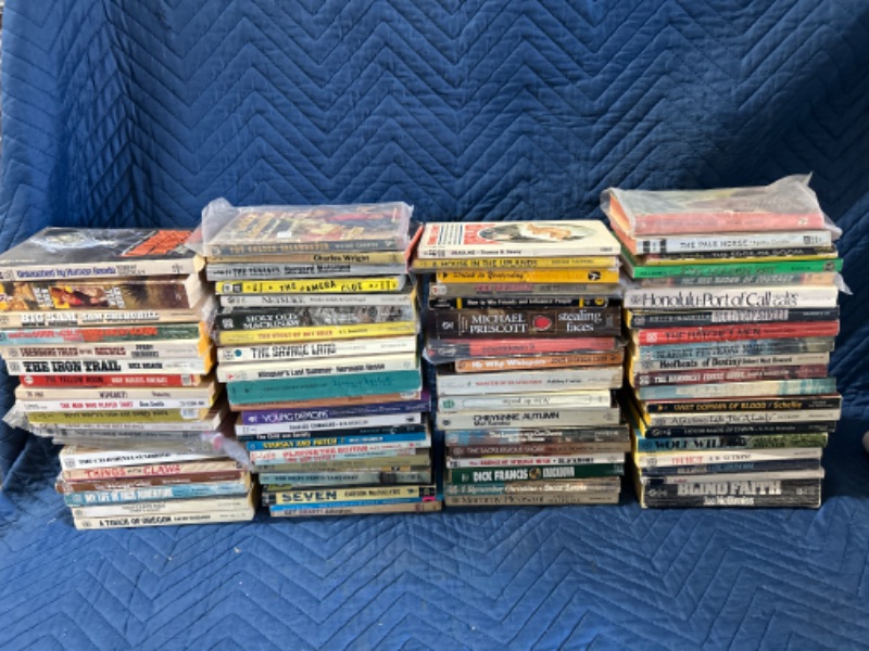 Photo 1 of Big lot of vintage paperback books 