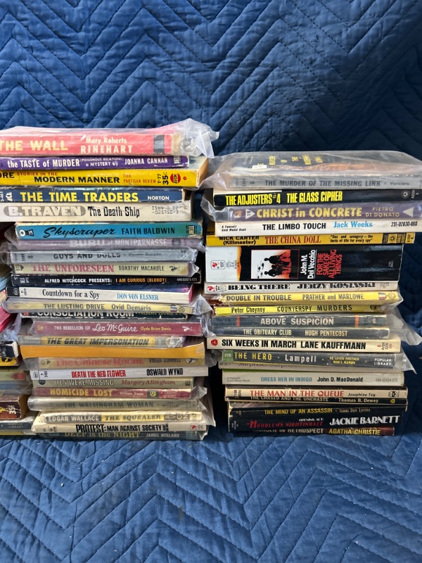 Photo 2 of Big lot of vintage paperback books 