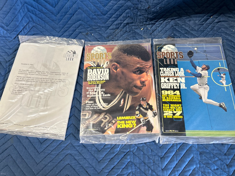 Photo 1 of 3 new sealed in packages Sports Look magazine 1993 and 1994 