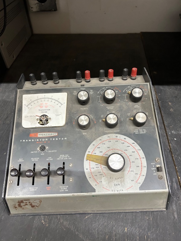 Photo 1 of Heathkit Transistor tester IM-30 Untested 