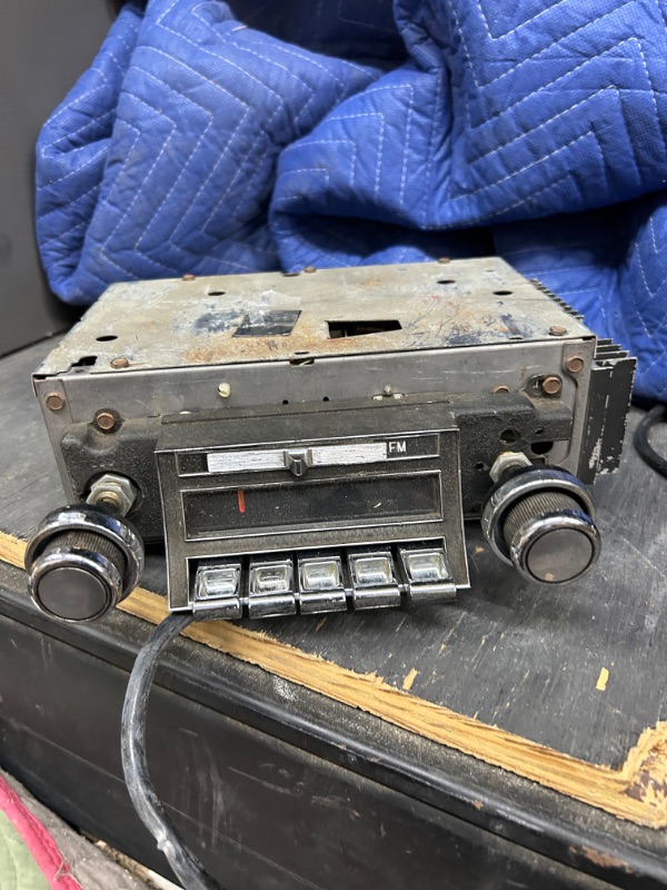 Photo 1 of 1960's Delco car radio untested 