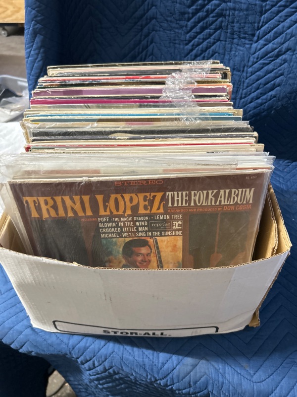 Photo 1 of Box of records 