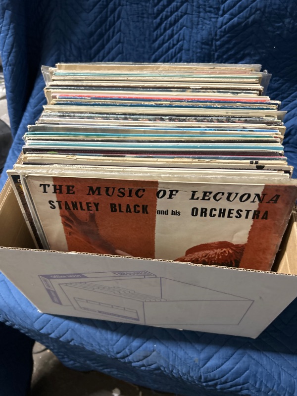 Photo 1 of Box of records 