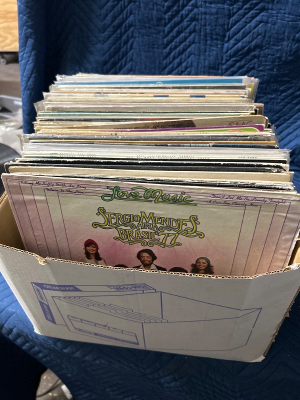 Photo 1 of Box of records 