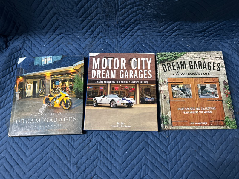 Photo 1 of 3 books about Dream Garages Motorcycles and Cars 