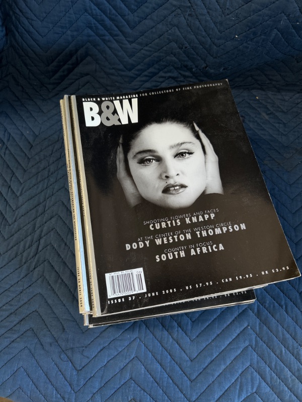 Photo 1 of 20 Issues of Black and White magazine for collectors of fine photography 