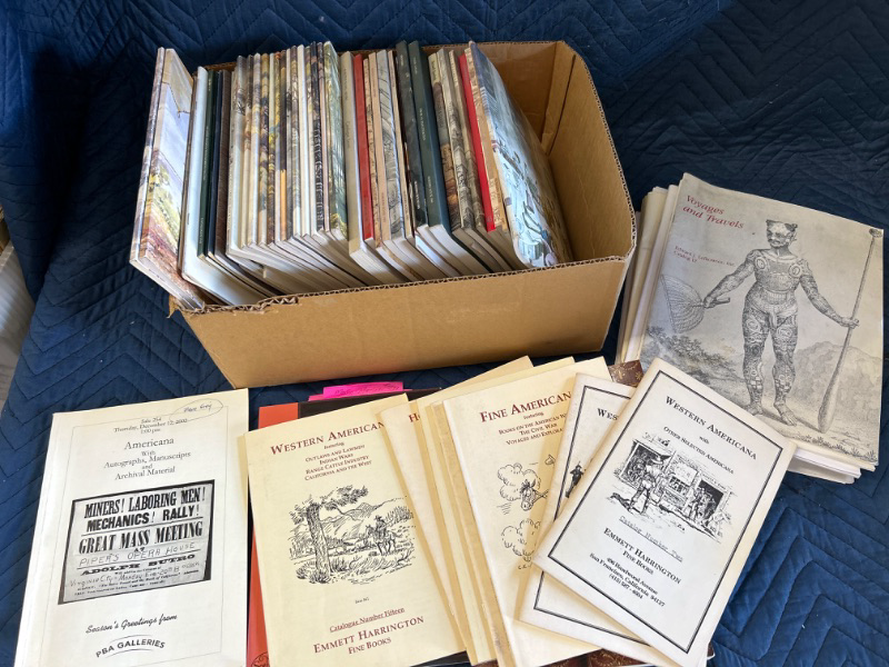 Photo 1 of Huge lot of Auction catalogs mostly Rare book and Americana auctions 