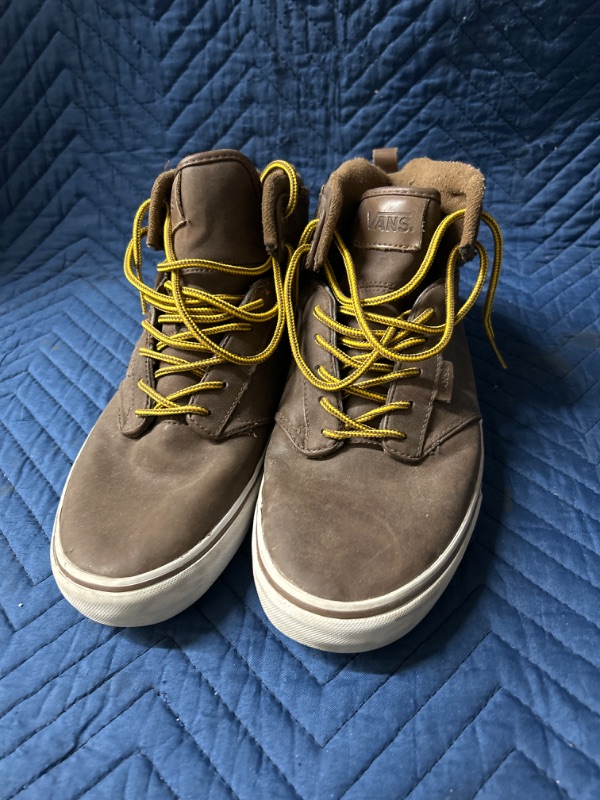 Photo 2 of Brown Vans shoes size 9.5 