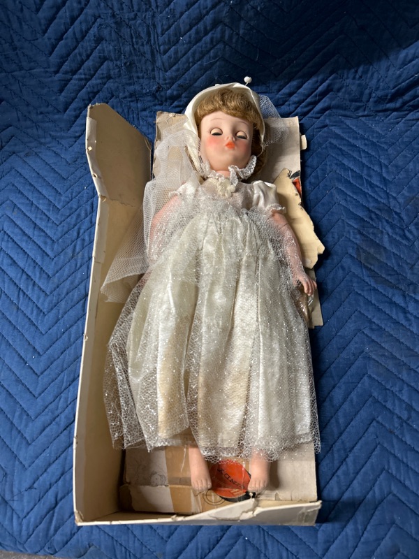 Photo 1 of Vintage Horseman Cindy doll in original box, box is in poor condition 