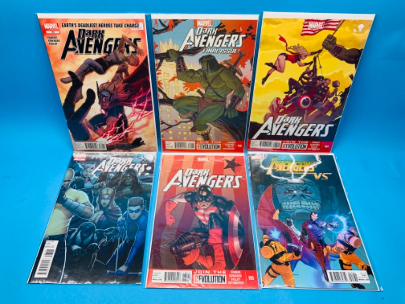 Photo 1 of 461613…6 avengers collectible comics in plastic sleeves 