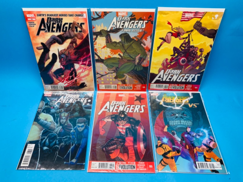 Photo 1 of 461613…6 avengers comics in plastic sleeves 