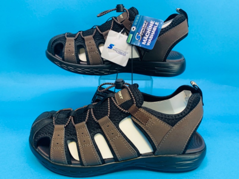 Photo 1 of 461629…  sport by Skechers mens size 9 hiking / casual sandals 