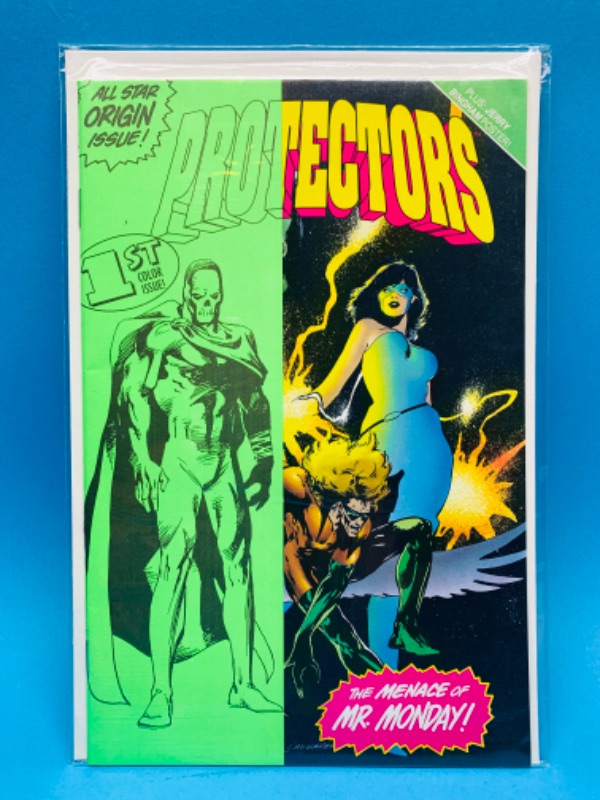 Photo 1 of 461660…protectors comic 1st color issue in plastic sleeve 