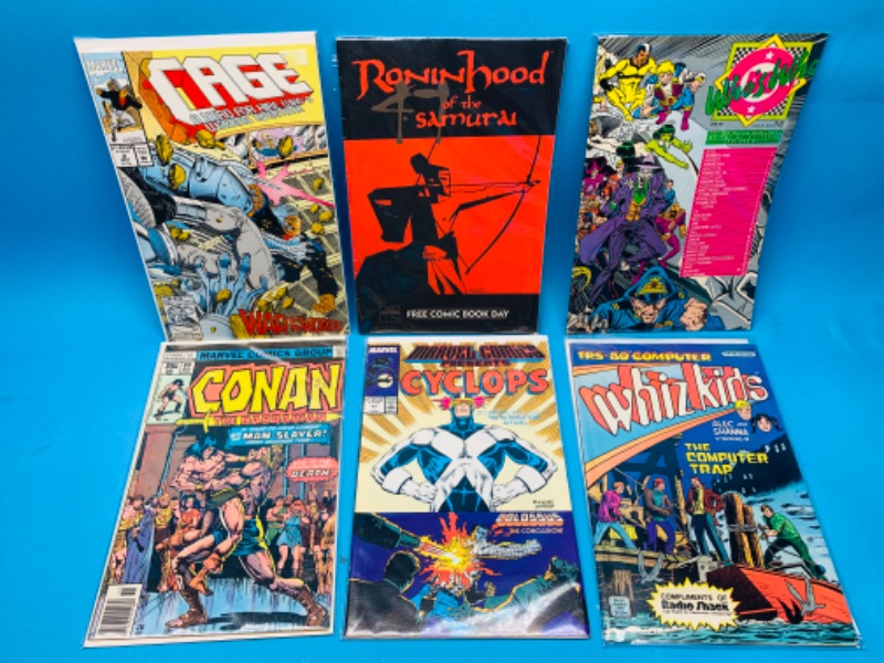 Photo 1 of 461662…6 comics in plastic sleeves 