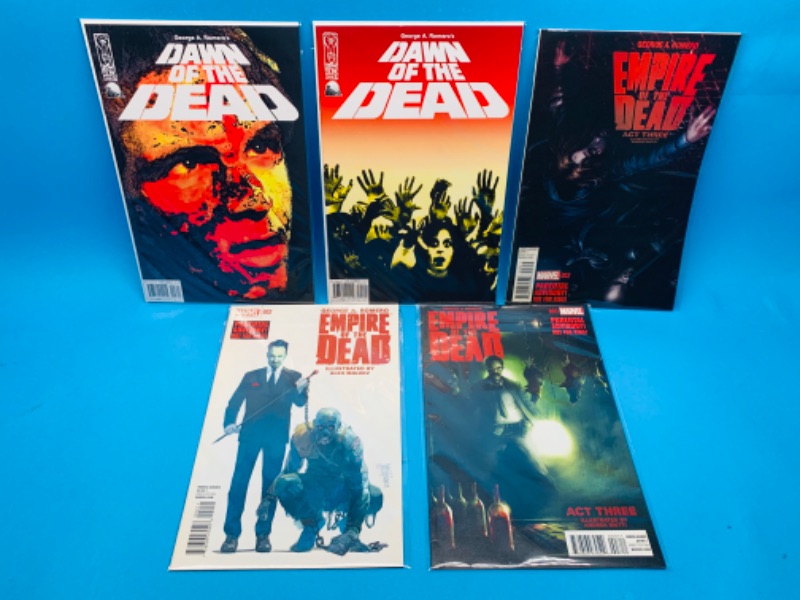 Photo 1 of 461663…5 dead comics in plastic sleeves 