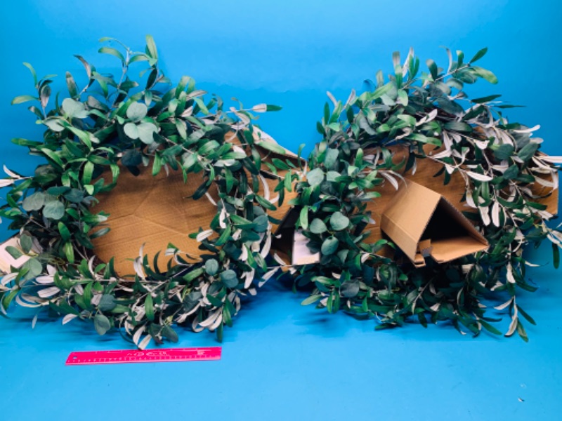 Photo 1 of 461962…2 large studio McGee wreaths 26” diameter 