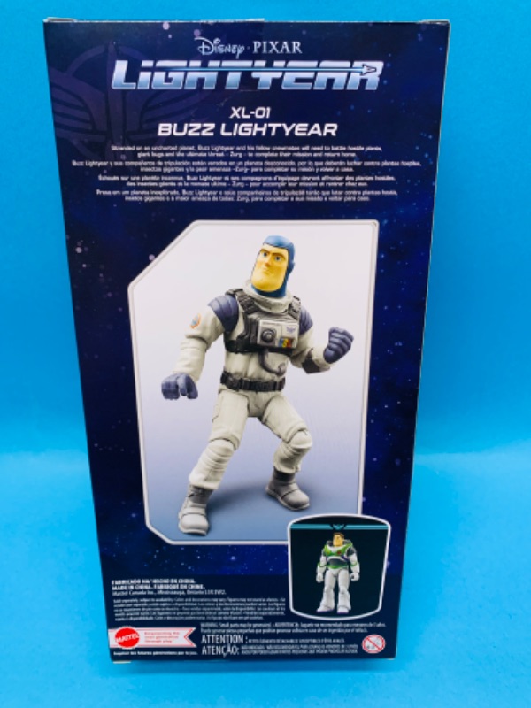 Photo 2 of 462001…  Disney Pixar Buzz Lightyear 12” figure toy