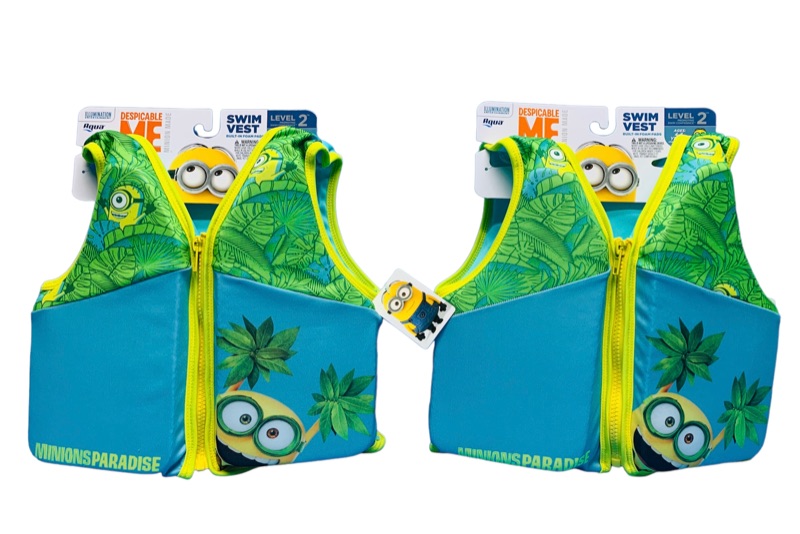 Photo 1 of 462302…2 minions swim vests ages 4-6