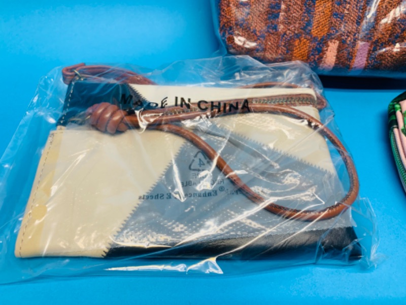 Photo 2 of 462368… 3 piece make up bag, purse, and wristlet 