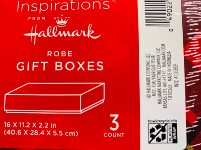 Photo 2 of 462420…9 robe size Christmas gift boxes 