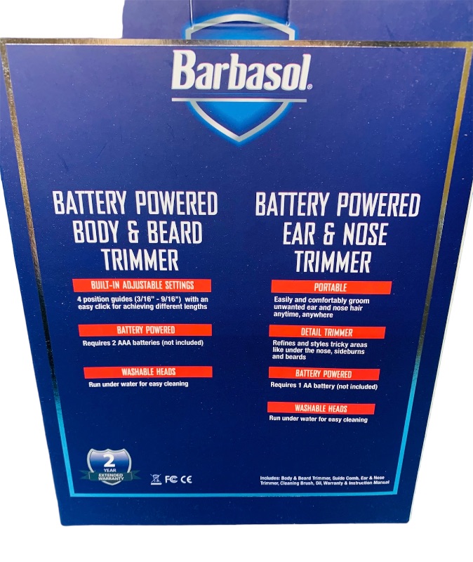 Photo 2 of 462428… Barbasol 4 piece grooming set