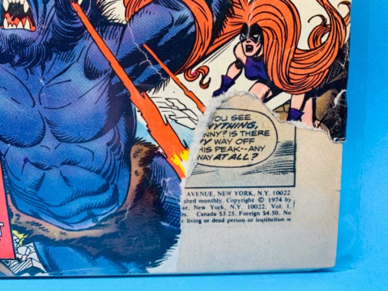 Photo 2 of 462465…rip in corner-vintage $.20 fantastic four 1st appearance of Ternak comic in sleeve 