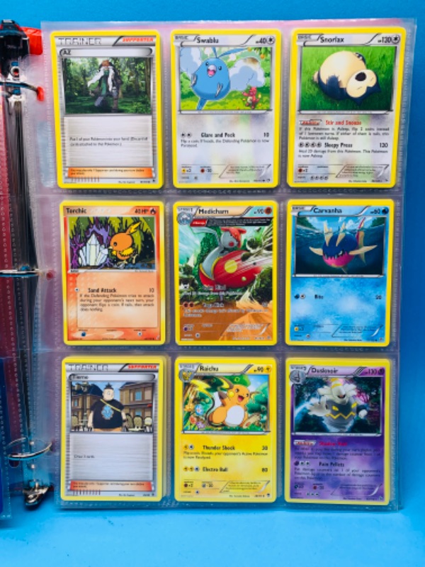 Photo 7 of 462474…72 misc Pokémon cards in binder dates 1995-2015 