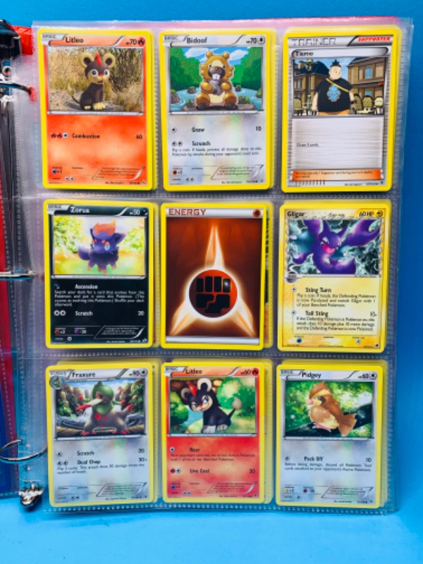 Photo 3 of 462474…72 misc Pokémon cards in binder dates 1995-2015 