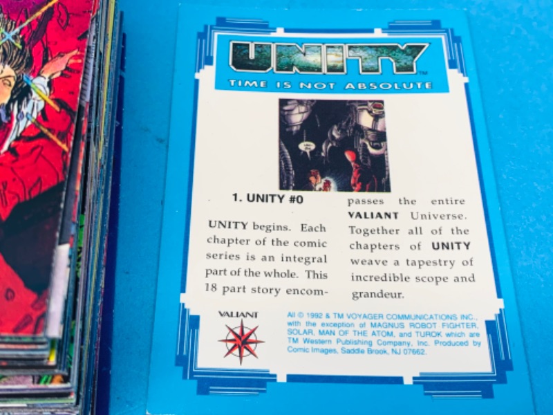 Photo 2 of 462481… Unity comic cards set of 1-90 complete 