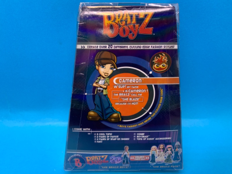 Photo 2 of 494449… Bratz Boyz Cameron doll in original box