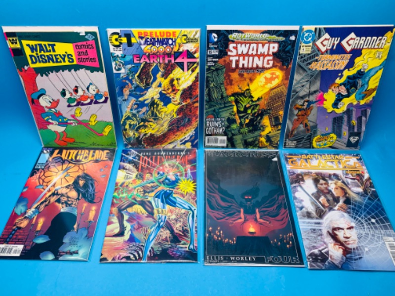 Photo 1 of 494473… 8 comics in plastic sleeves 