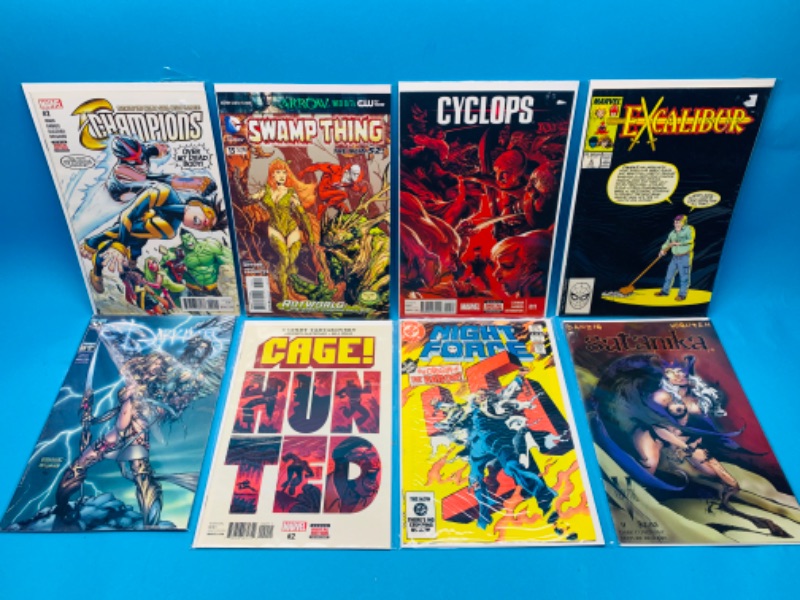 Photo 1 of 494480…8 comics in plastic sleeves 