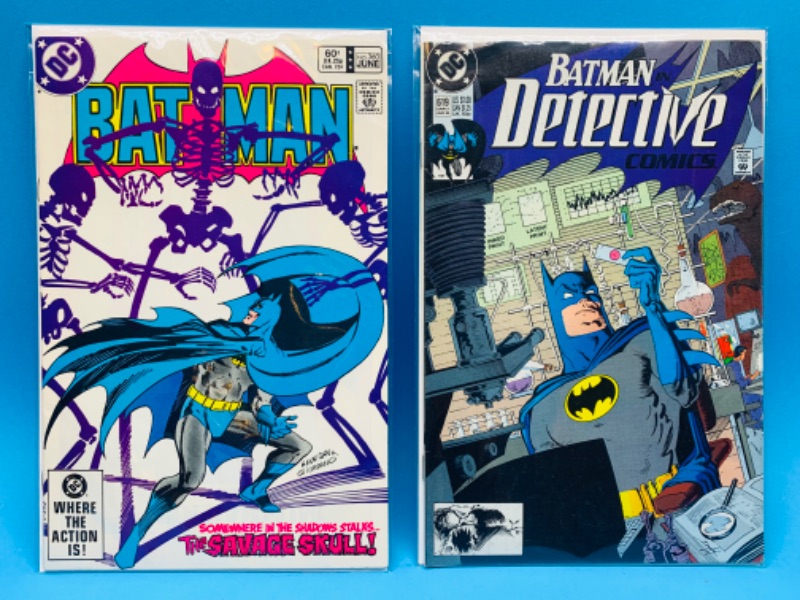 Photo 1 of 494599…Batman comics in plastic sleeves 