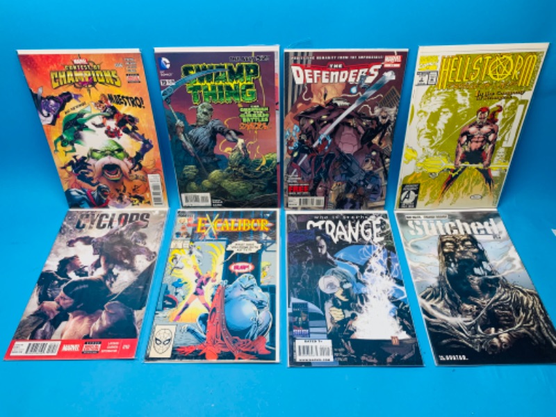 Photo 1 of 494605… 8 comics in plastic sleeves 