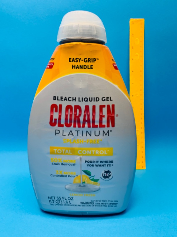 Photo 1 of 494776… cloralen bleach liquid  gel 55 oz.