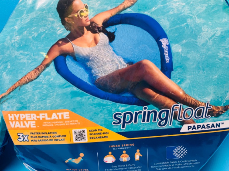 Photo 2 of 494900… 2 swimways papasan 35 x 35” papasan pool floats 